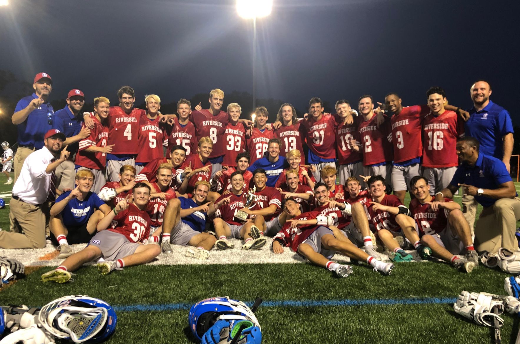 Riverside boys lax champs